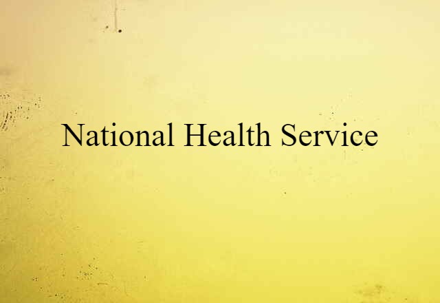 National Health Service