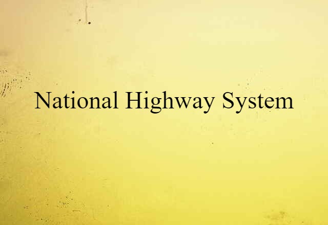 National Highway System