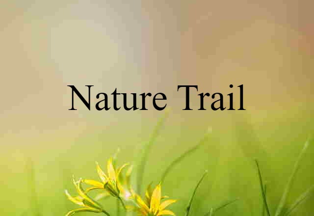 nature trail