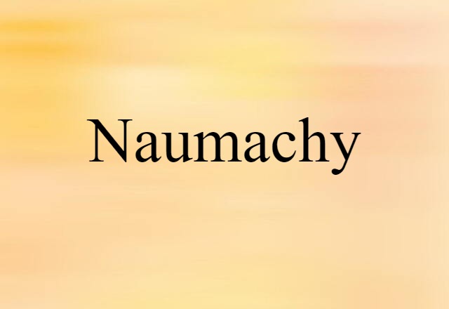 naumachy