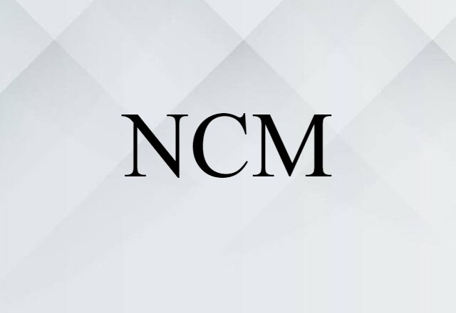 NCM