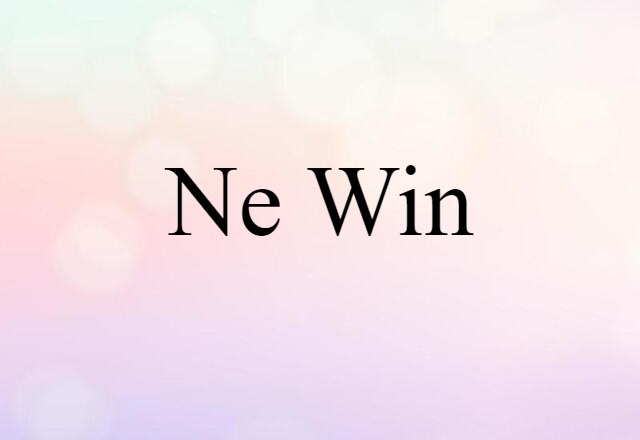 Ne Win