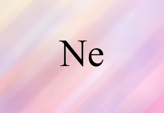 Ne