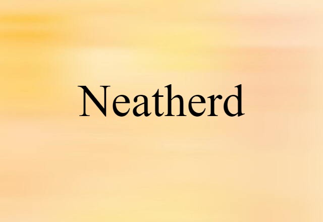 neatherd