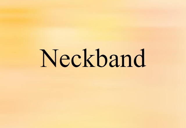 neckband