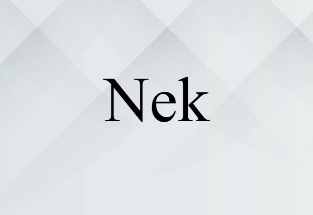 nek