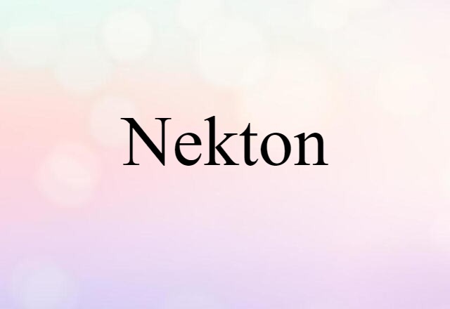 nekton