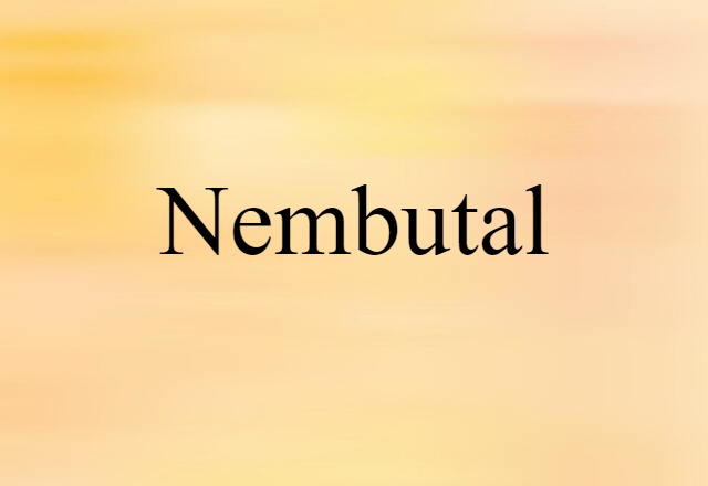 Nembutal