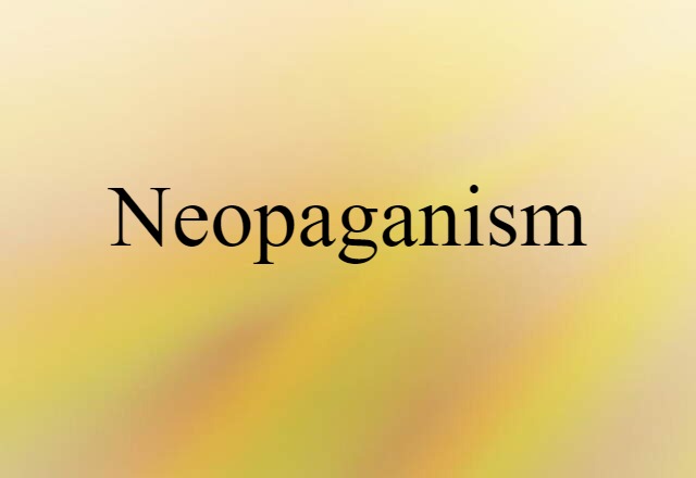 neopaganism