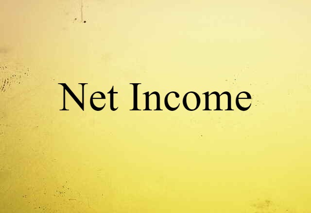 net income