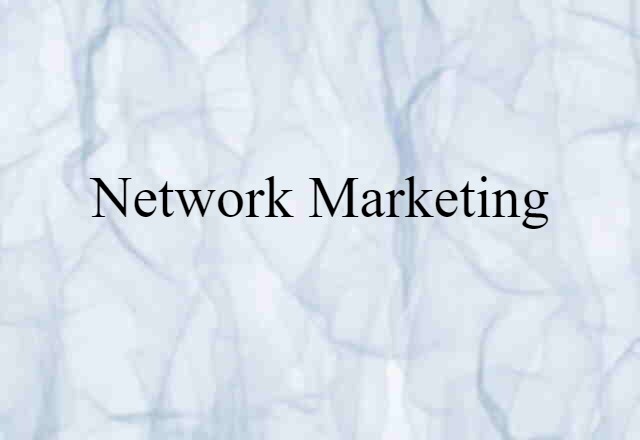 network marketing