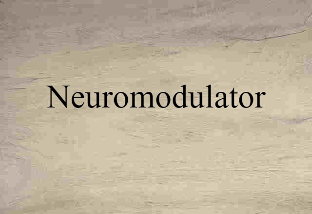 neuromodulator