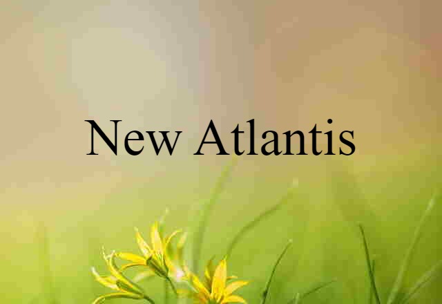 New Atlantis