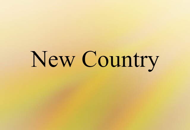 New Country