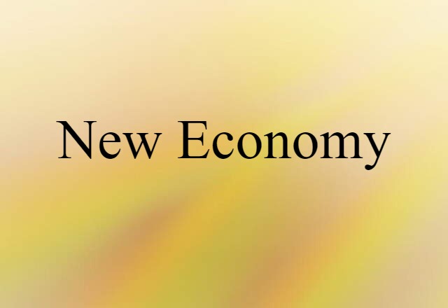 new economy