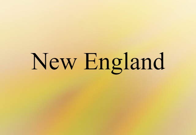 New England