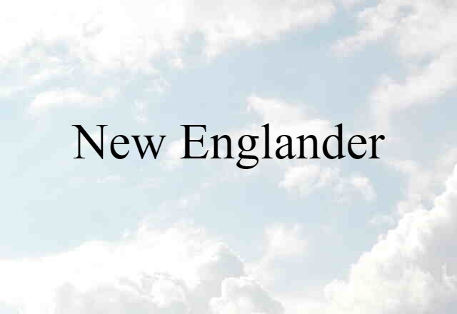 New Englander