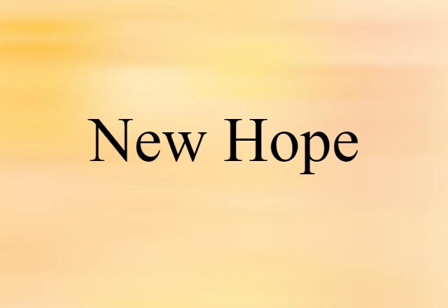 New Hope