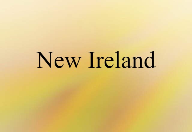 New Ireland