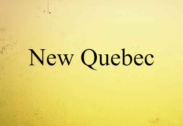 New Quebec