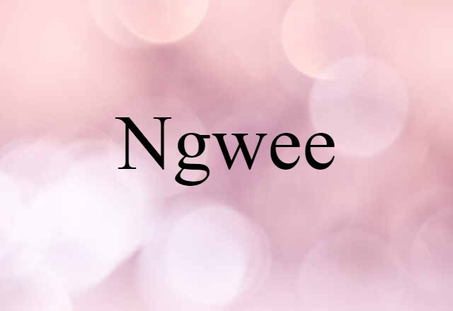 ngwee