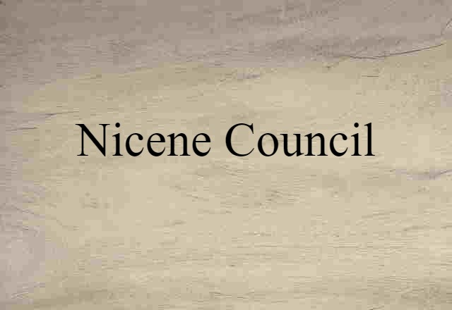 Nicene Council