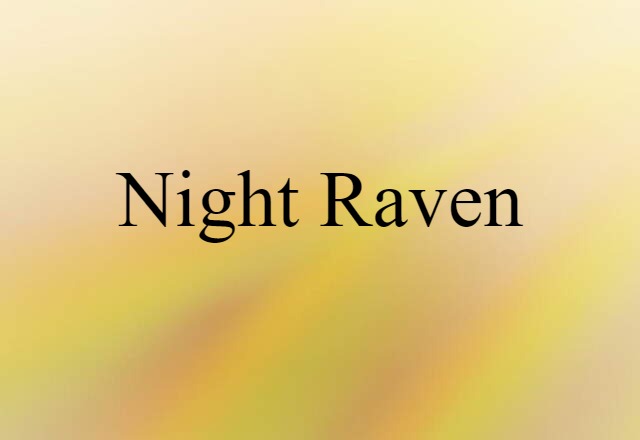 night raven