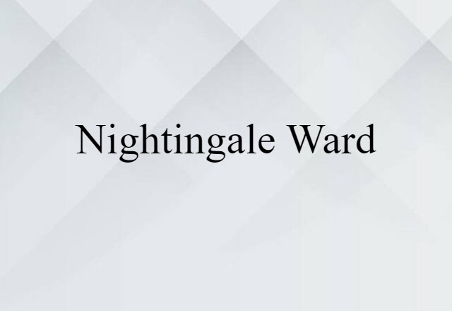 Nightingale ward