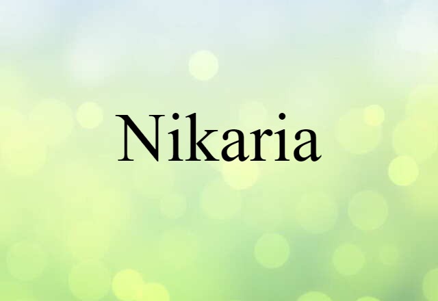 Nikaria