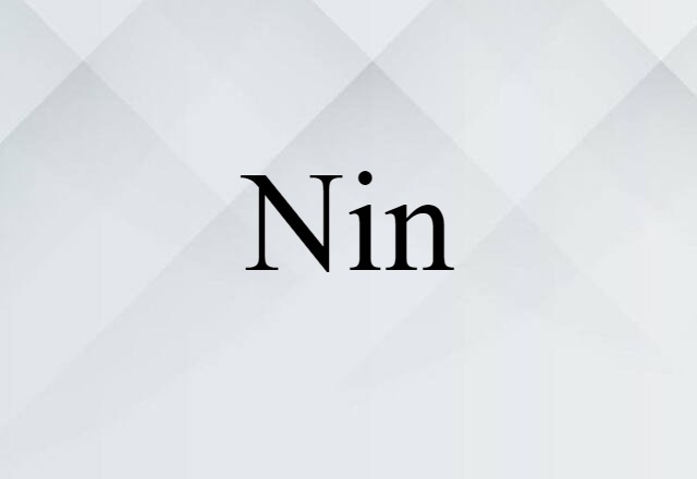 Nin