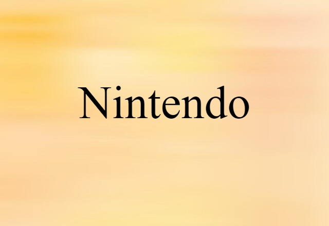 Nintendo