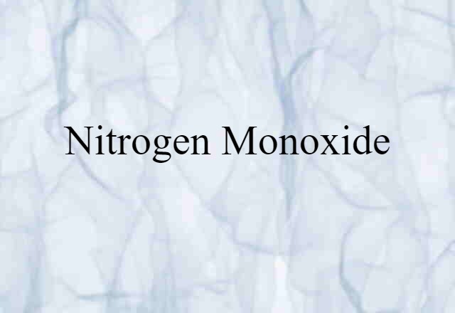 nitrogen monoxide