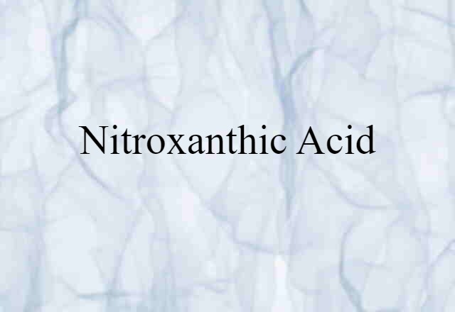 nitroxanthic acid