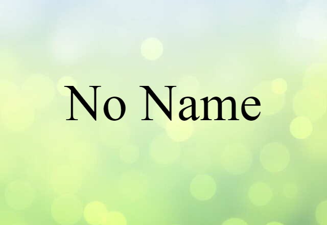 no-name