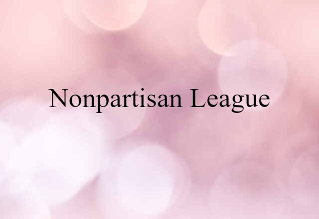 Nonpartisan League