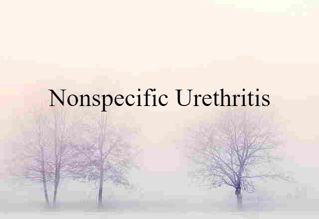 nonspecific urethritis