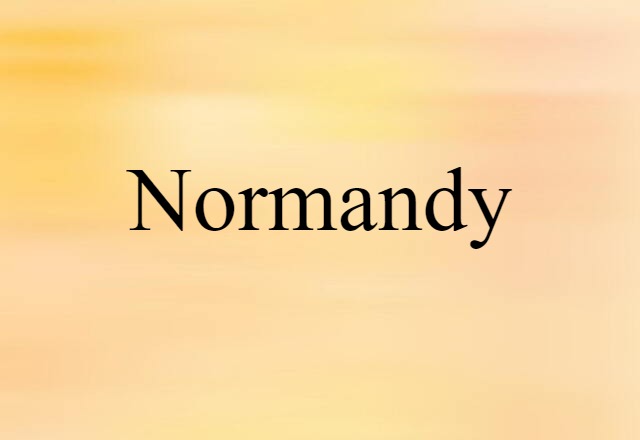 Normandy