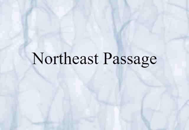 Northeast Passage