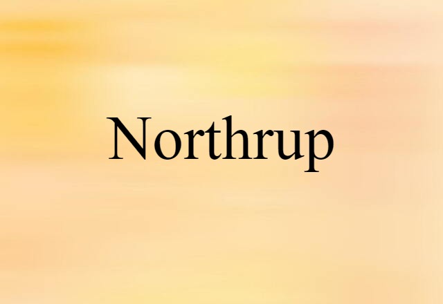 Northrup