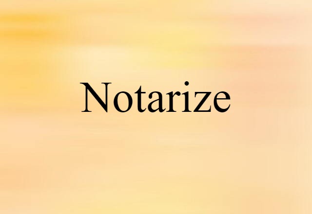 notarize