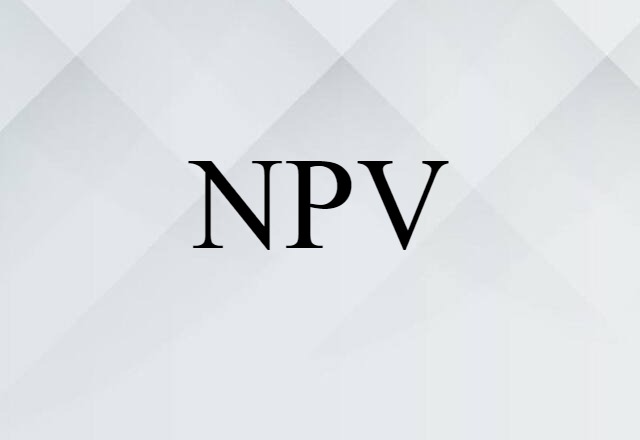 NPV