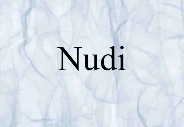 nudi