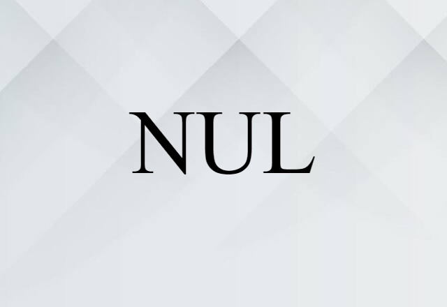 NUL