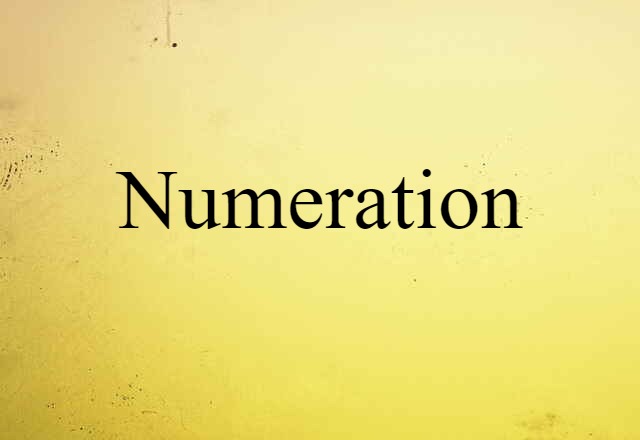 numeration