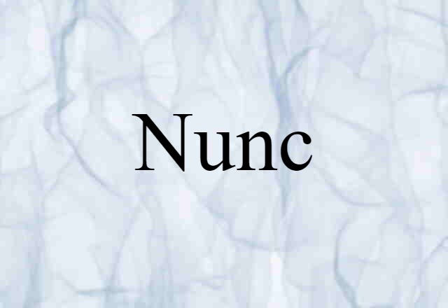 nunc