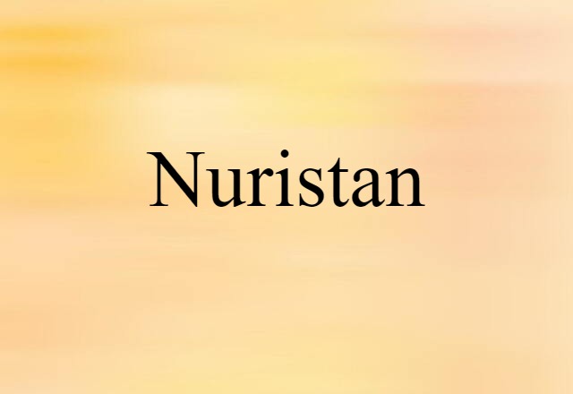 Nuristan