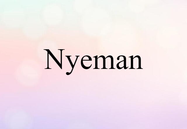 Nyeman