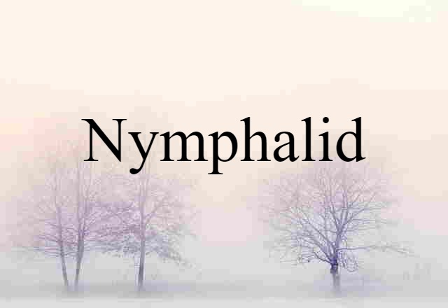 nymphalid