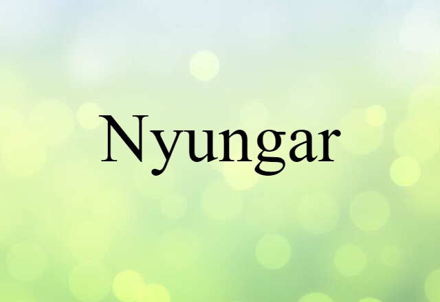 Nyungar