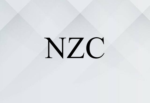 NZC (noun) Definition, Meaning & Examples